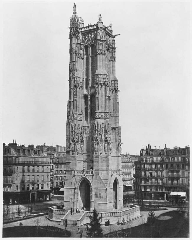 La Tour Saint-Jacques Edouard Baldus
