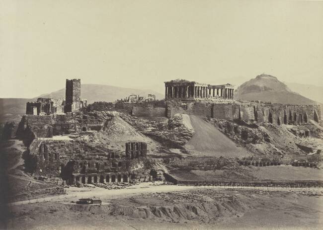 L'Acropole d'Athènes anonyme