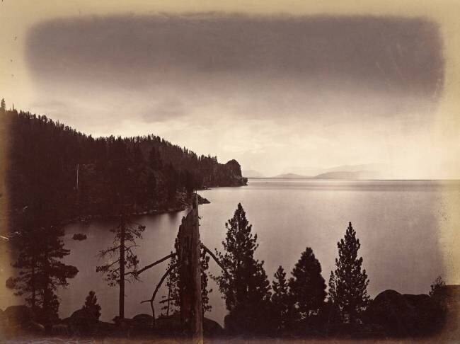 Lake Tahoe, USA, 1860-80 Carleton Watkins