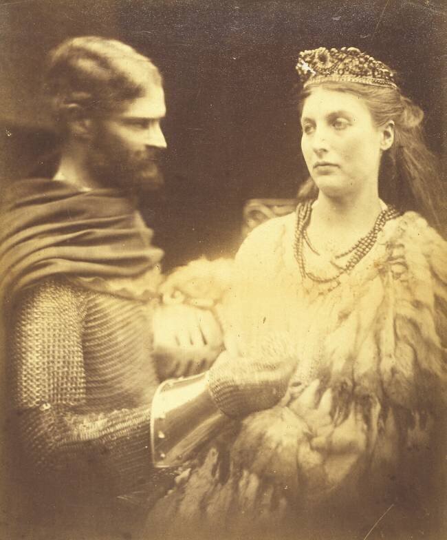 Lancelot and Guinevere Julia Margaret Cameron