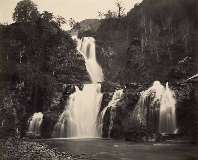 Les Chutes du Reichenbach Adolphe Braun