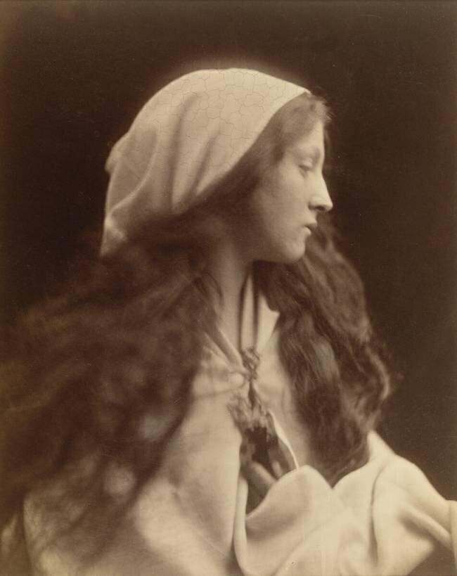 Study of a Young Girl Dressed as a Peasant Julia Margaret Cameron