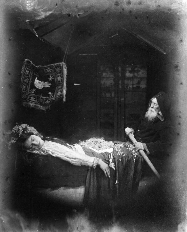 The Death of Elaine Julia Margaret Cameron