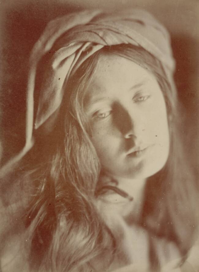 “Beatrice Cenci” May Princep Julia Margaret Cameron