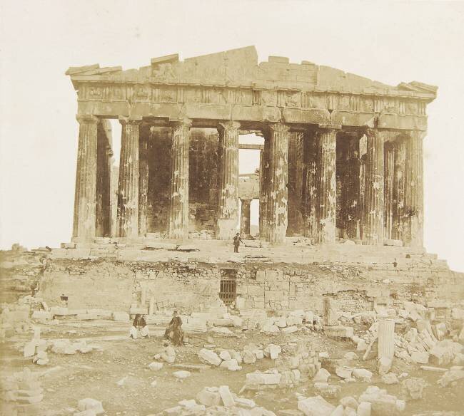 View of the Parthenon from the West James D. Robertson