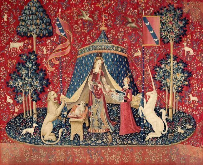 Tenture de la Dame à la Licorne : A mon seul désir anonymous