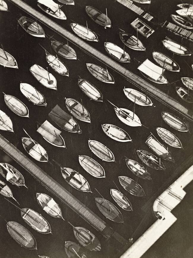 Boats, Marseille Laszlo Moholy-Nagy