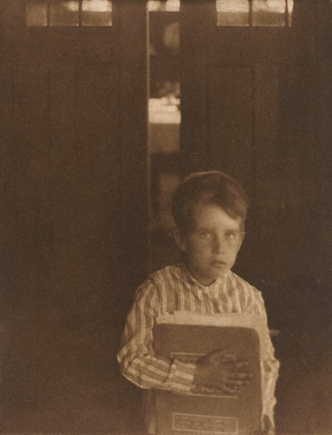 Boy with Camera Work Clarence Hudson White