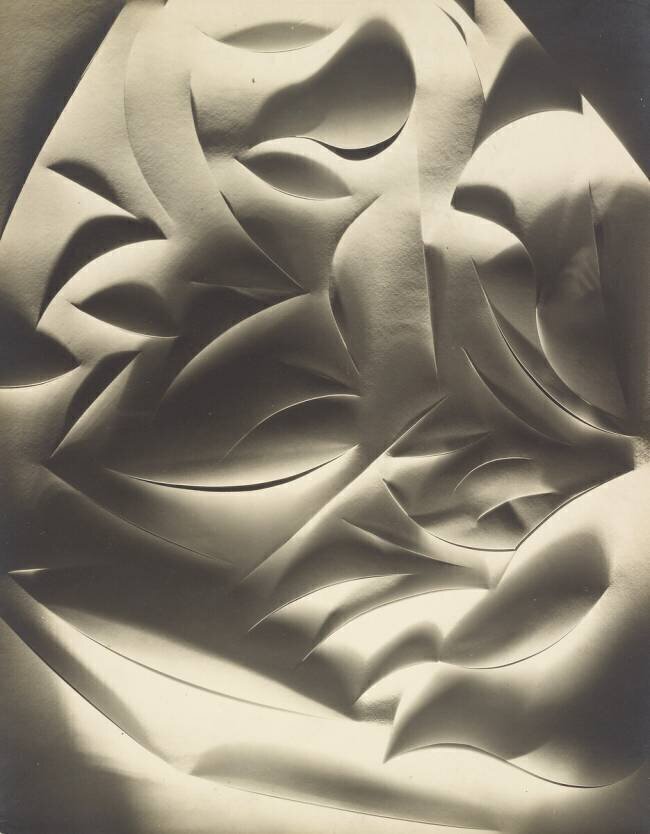 Cut-paper Abstraction Francis Bruguière