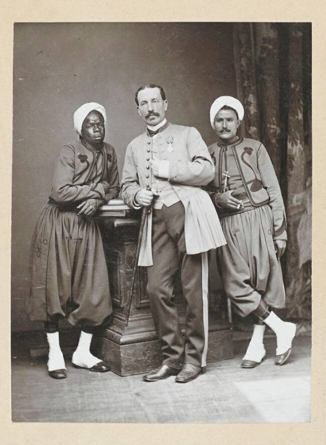 Le capitaine Bourgoing du 3e régiment de tirailleurs algériens, tué le 6 aout 1870 anonymous