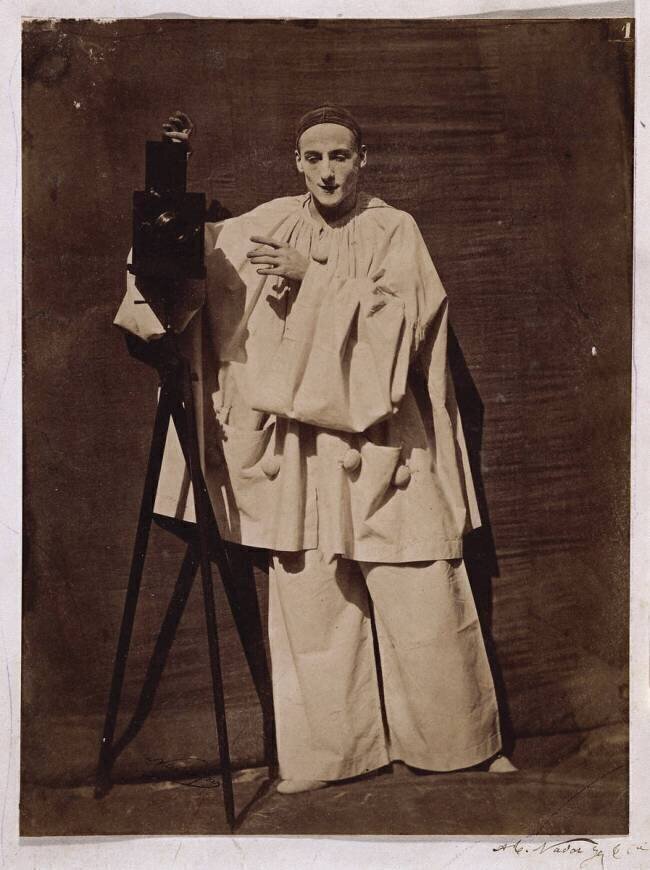 Pierrot photographe Adrien Tournachon