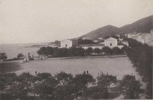 Place du Diamant, Ajaccio près de l'hôtel de France, 9 octobre 1905 Fernand Arnal
