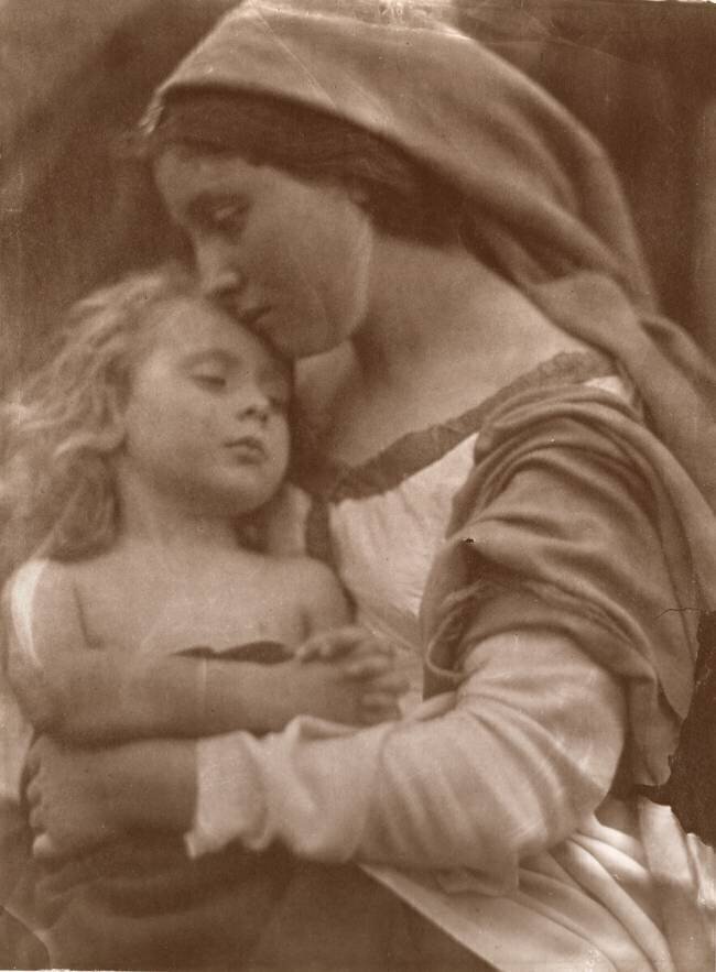 Portrait of mother and child Julia Margaret Cameron