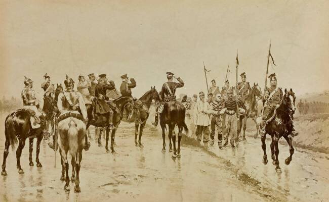 Salut aux blessés (guerre de 1870-71) Edouard Detaille