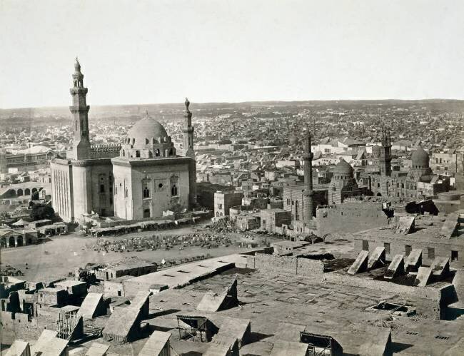 Le Caire, depuis la Citadelle Francis Frith