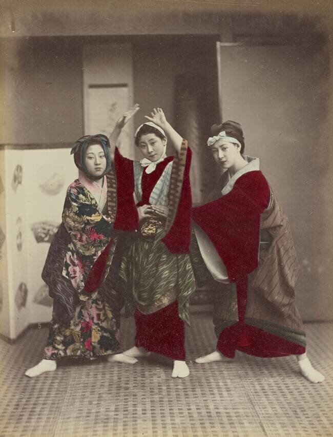 Dancing Party Kusakabe Kimbei