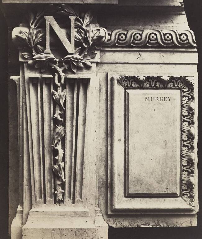 Decorative Element, New Louvre Edouard Baldus