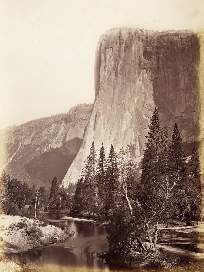 El Capitan, Yosemite National Park, USA, Carleton Watkins