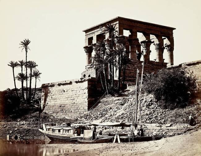 Kiosk of Trajan, Philae, Egypt Francis Frith
