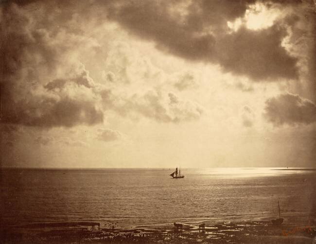 Le Brick au clair de lune Gustave Le Gray