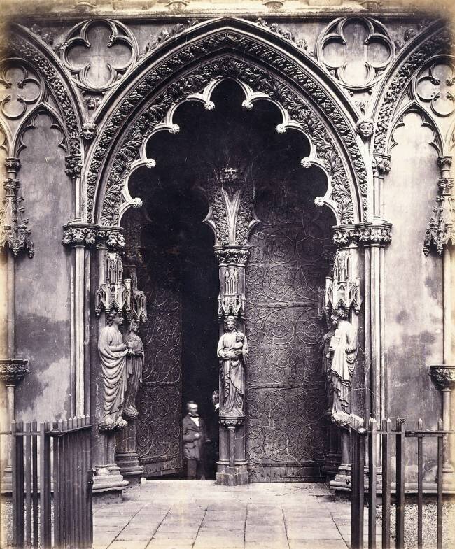 Lichfield : the West Porch Roger Fenton