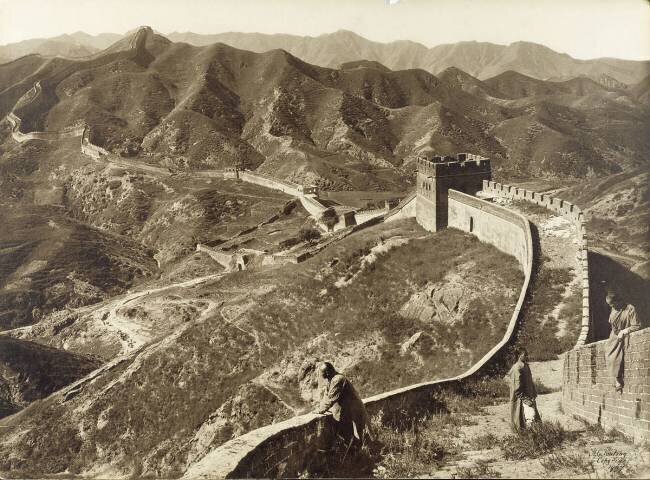 Great Wall of China, 1907 Herbert Ponting