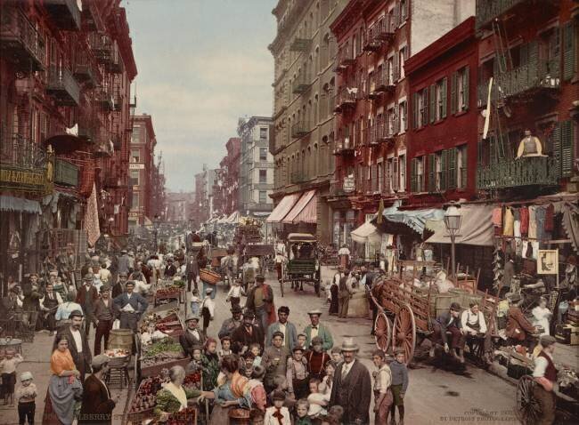 Mulberry Street, New York City anonymous