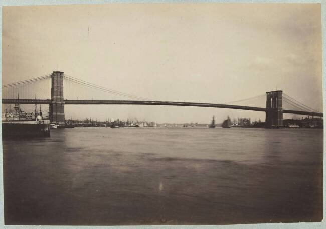 Pont de Brooklyn à New York anonymous