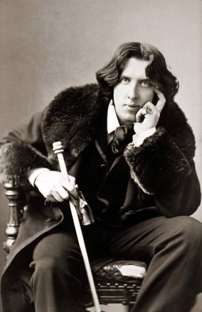 Portrait of Oscar Wilde  Napoléon Sarony