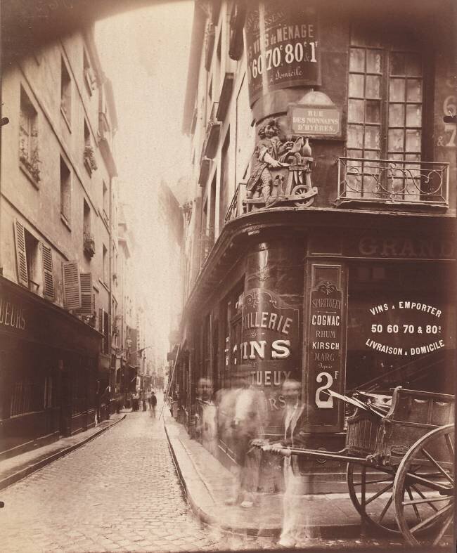 Rue des Nonnains Eugène Atget