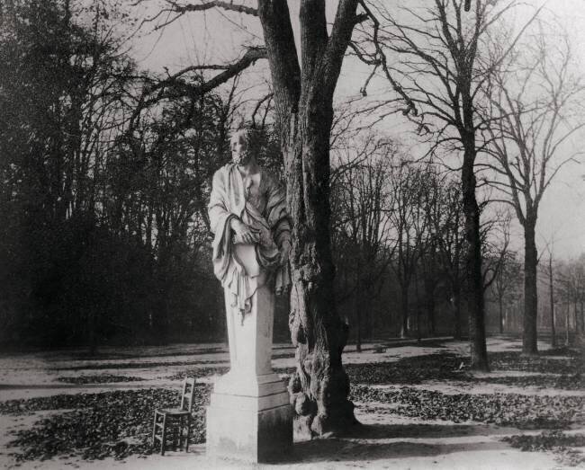Statue, Tuileries Garden, Paris Eugène Atget