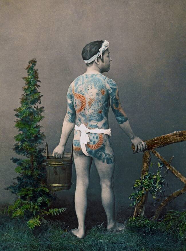 Tattooed Japanese Kusakabe Kimbei