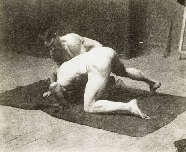 Two Wrestlers Thomas Eakins