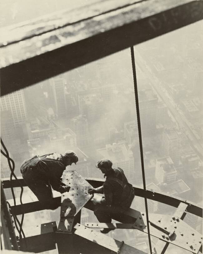 Empire State Building Lewis Wickes Hine