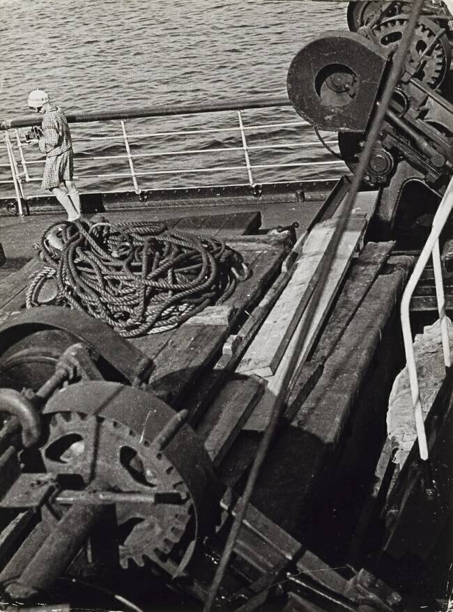 Photoreporter in the North Artic Sea Laszlo Moholy-Nagy