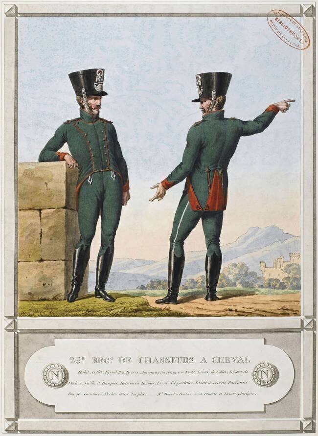 26e régiment de chasseurs à cheval Carle Vernet