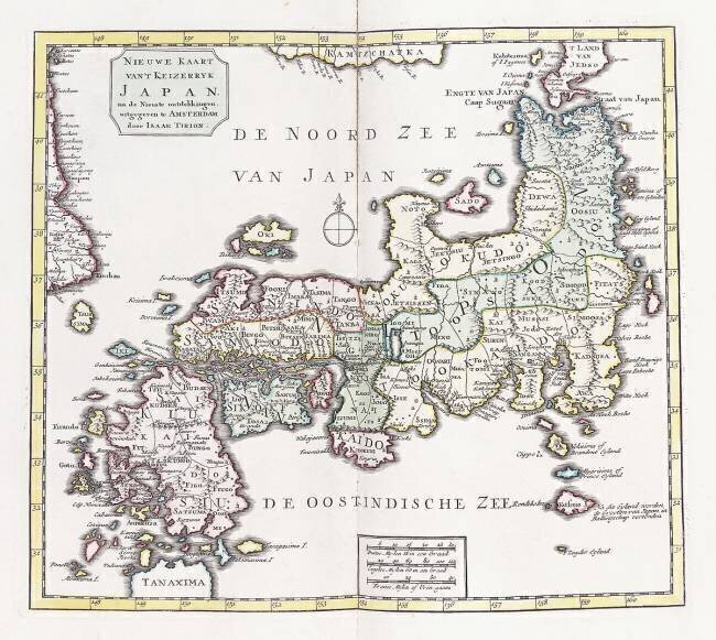 A Map of Japan German School