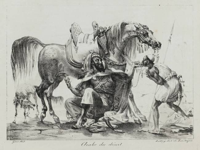 Arabes du désert Antoine-Jean Gros
