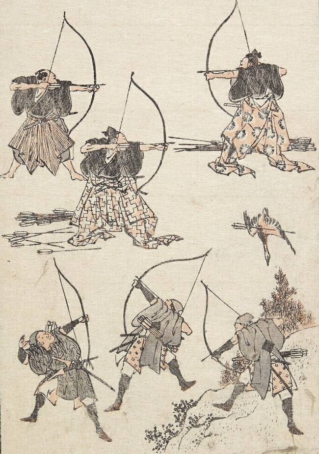 Archers Hokusai