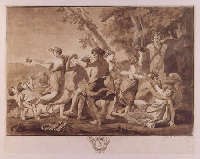 Bacchanale Jean Philippe Guy Le Gentil