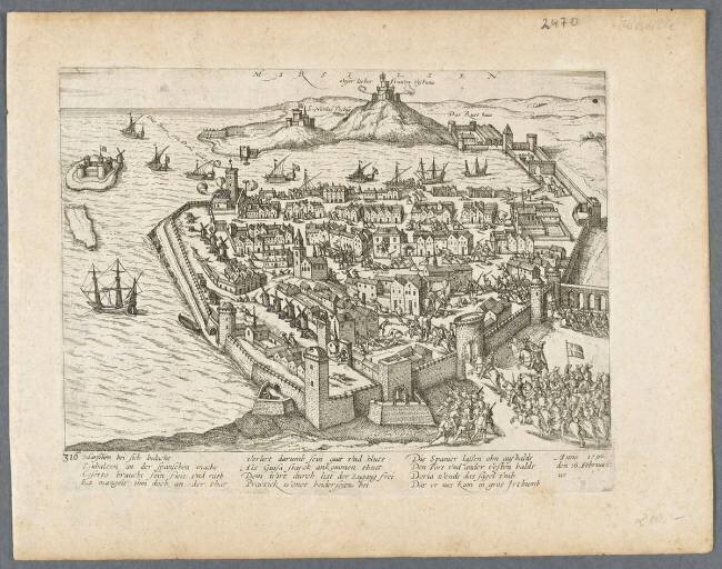 Entrée du duc de Guise à Marseille après la conspiration de Libertat, 16 février 1596 Frans Hogenberg