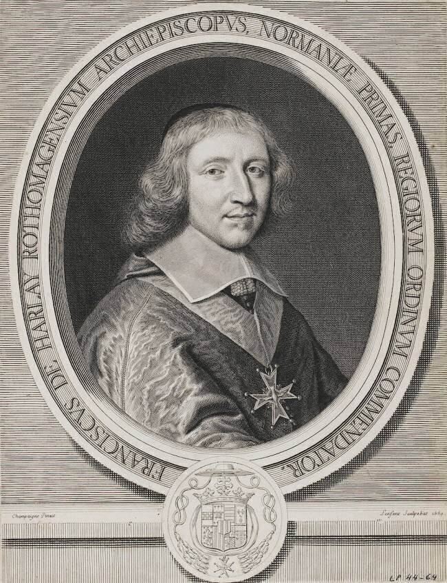 François Harlay de Champvallon (1625-1695), dit aussi François III de Harlay Jean Lenfant