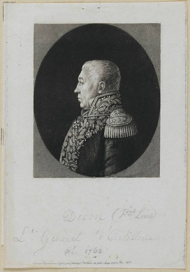 François-Louis Dedon-Duclos (1762-1830), général Edme Quenedey