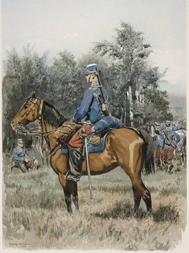 Hussards, 1885 Edouard Detaille
