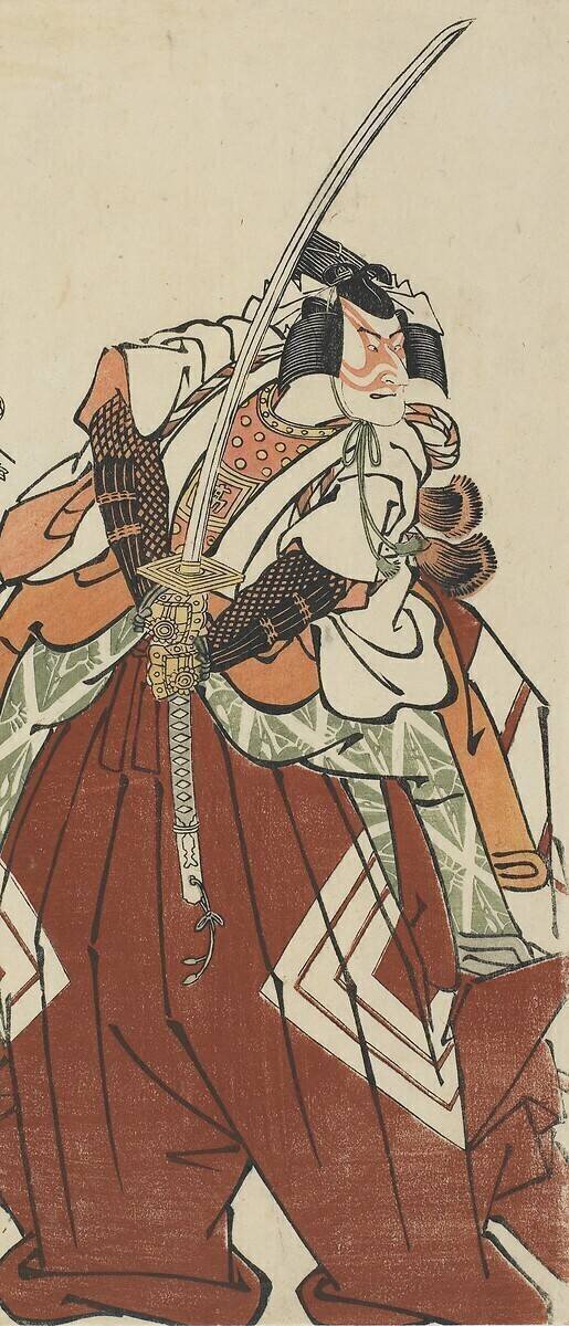 Ichikawa Komazo III as Shinozuka Goro Toshusai Sharaku