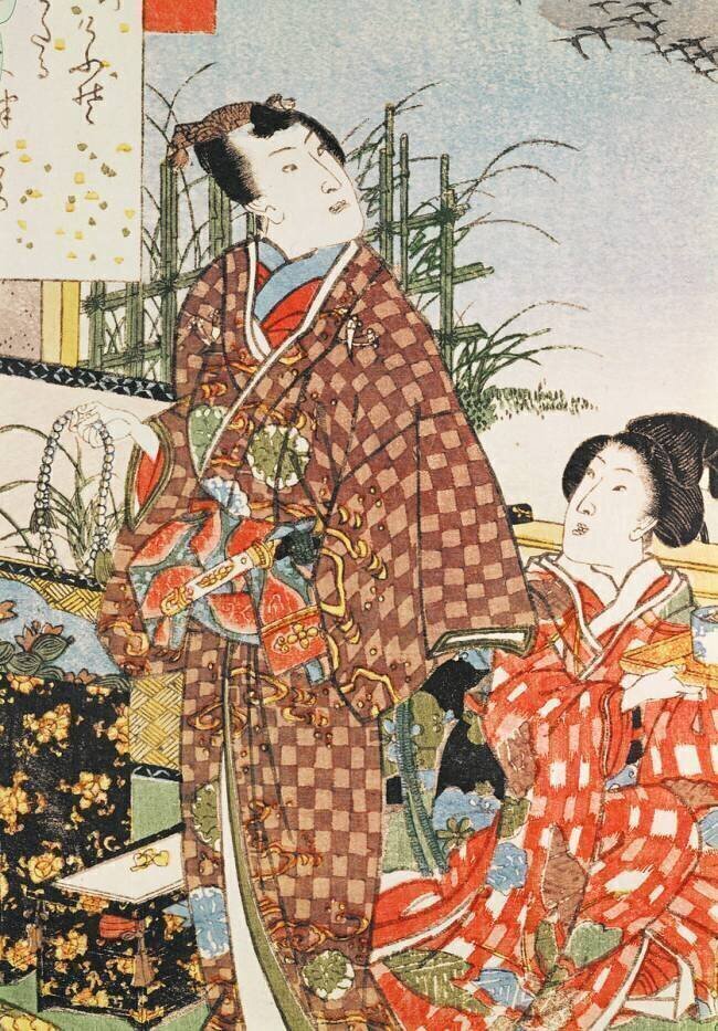 Illustration from The Tale of Genji Utagawa Kunisada