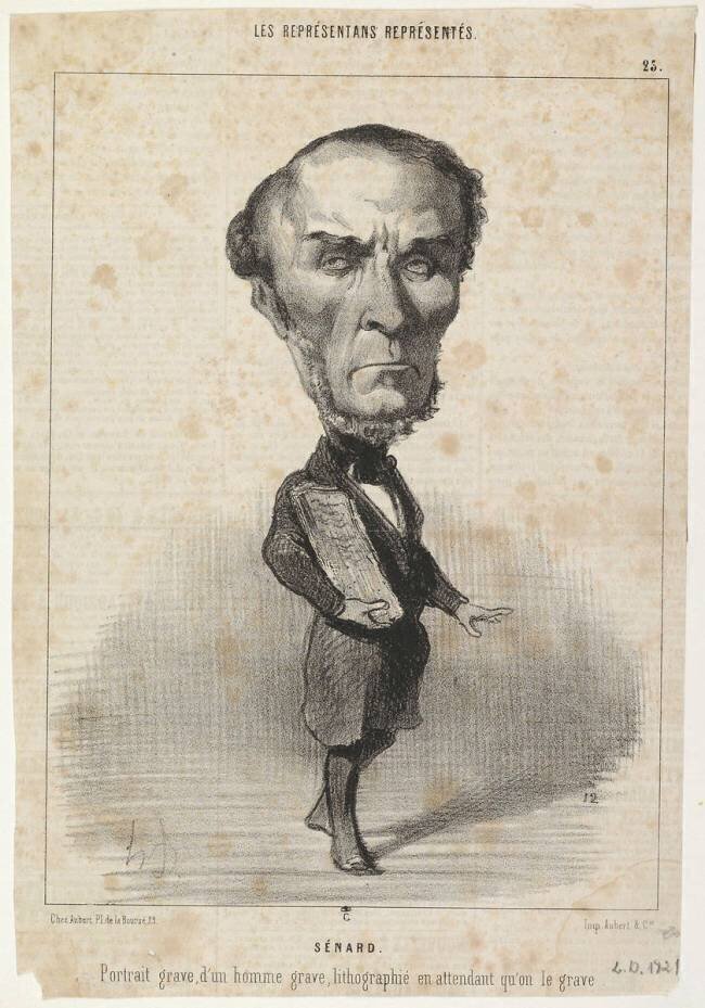 Jules Sénard Honoré Daumier