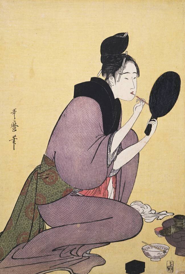 Kuchi-beni Kitagawa Utamaro