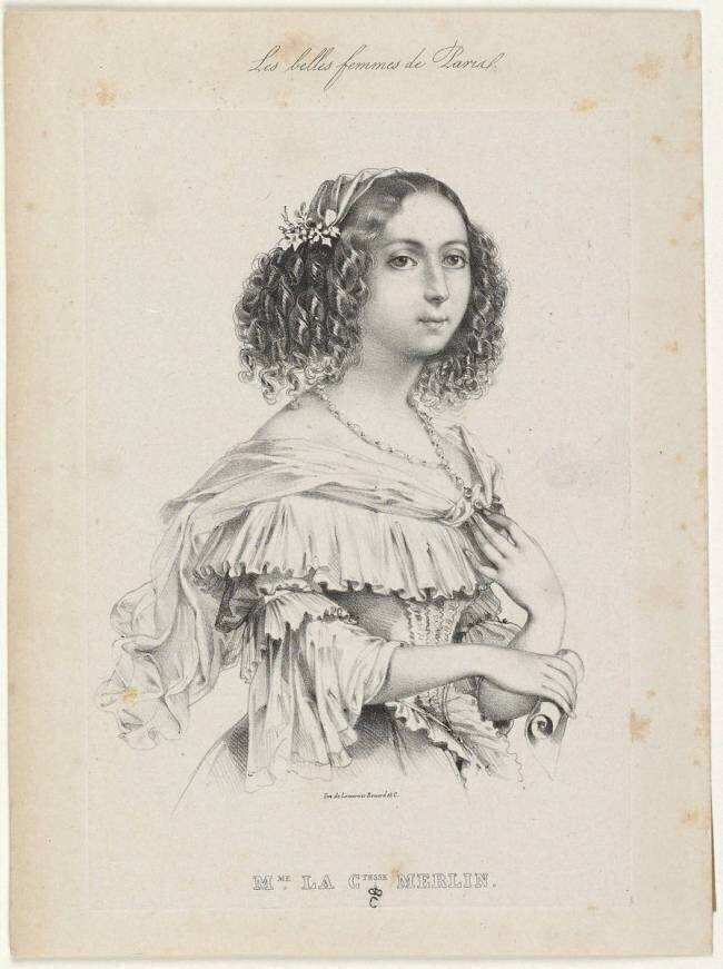 La comtesse Merlin anonymous