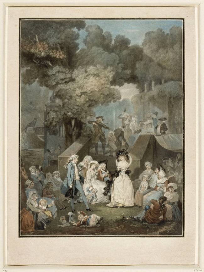 La noce au château Philibert-Louis Debucourt